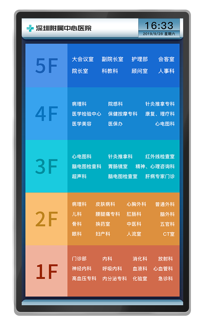 智慧醫(yī)院多媒體信息發(fā)布系統